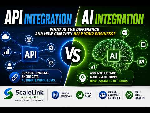 API Integration vs AI Integration: What Is the Difference and How Can They Help Your Business?