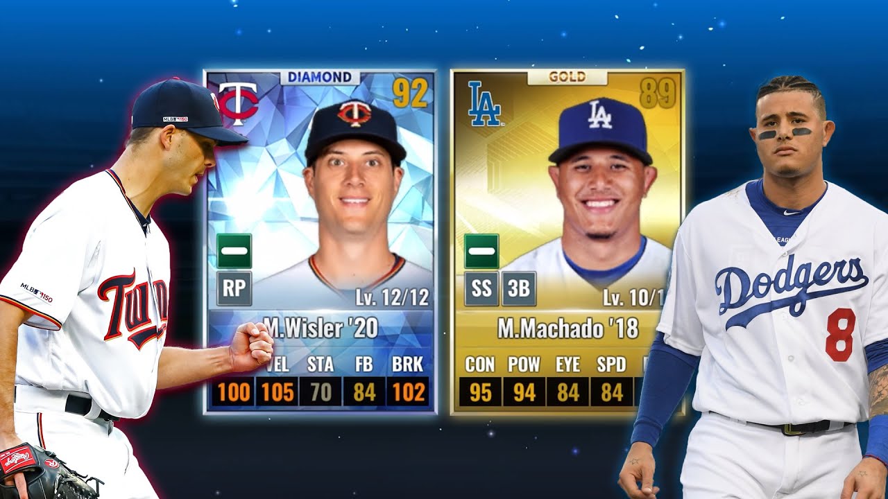 Gold Dodgers Manny Machado and Upgrading Diamond Matt Wisler! MLB 9 Innings 21