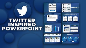 Twitter Inspired PowerPoint Template