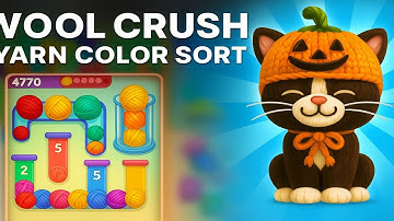 Yarn Sort 3D Gameplay – Untangle the Threads & Beat the Puzzle Chaos!