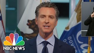 California gov. gavin newsom said his office spoke with apple about
its tracing technology and is making it a part of the state’s
planning for easing out ...