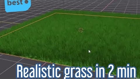 How to make grass in Blender 2.83 | Best method | Just Animation