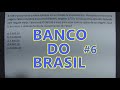 BANCO DO BRASIL #6 - ÚLTIMO ANTES DA PROVA!!!