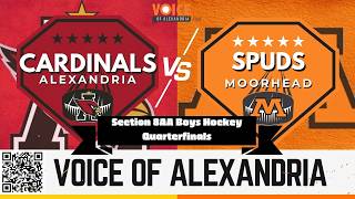 02/17/26 MSHSL Section 8AA Boys Hockey Quarterfinals #8 Alexandria @ #1 Moorhead