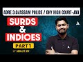 GHY High Court JAA/ADRE 3.0/Assam Police Preparation | Surds and Indices #1 | Maths by Abhijit Sir