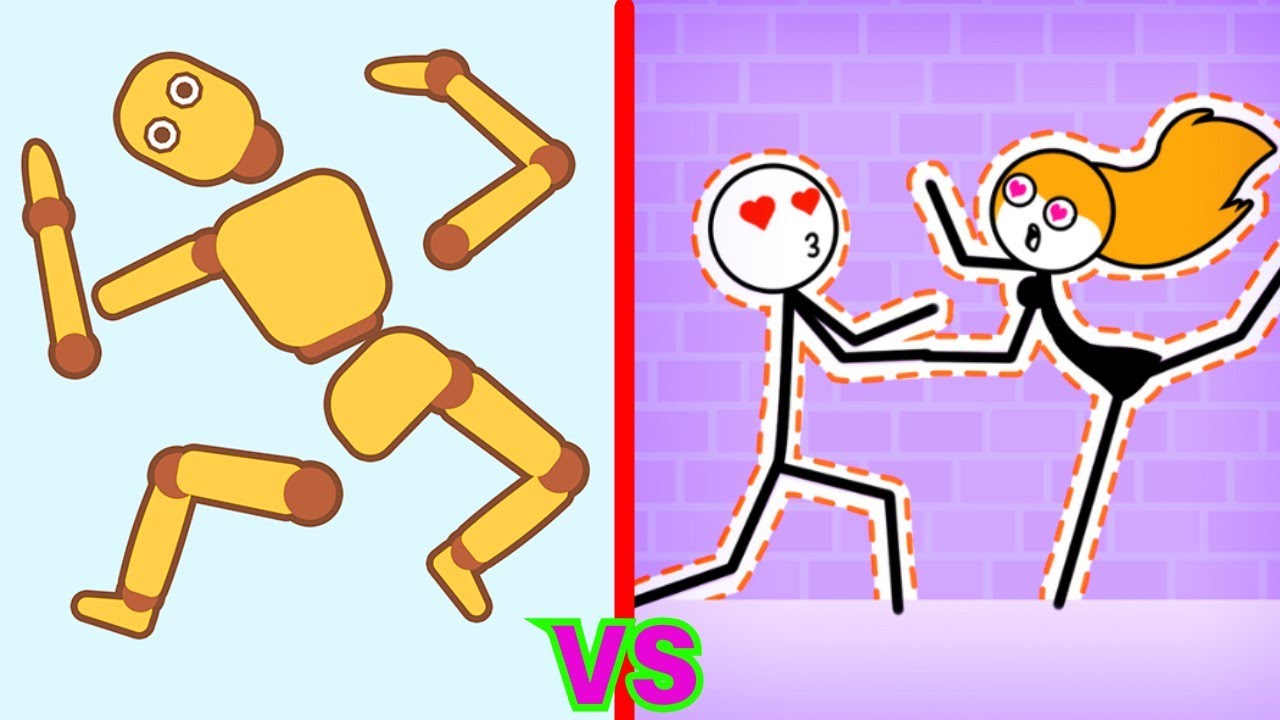 Ragdoll Break VS Thief Puzzle (Through the Wall) — Satisfying Walktrough Funny Gameplay, ASMR Games