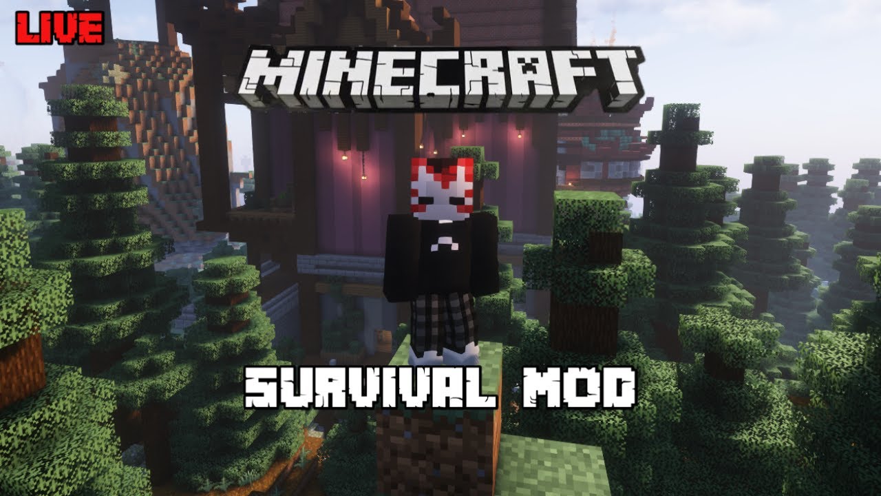🔴【LIVE】Internet Bermasalah | Minecraft Survival Mod Indonesia - YouTube