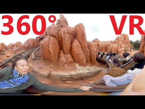 360度vr ビックサンダーマウンテン 東京ディズニーランド Youtube