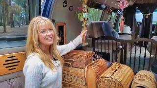 Florida Woman in a Fantastic $4000 Tiny Home on Wheels Ford Conversion Van