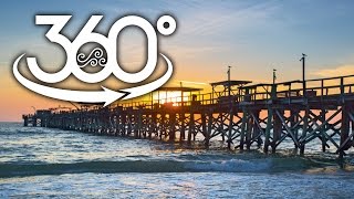 Redington Pier Sunset: a 360-Degree Timelapse