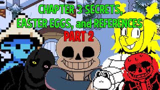 DELTATRAVELER Section 3 Pacifist Route Secrets, Easter Eggs, and References | Part 2