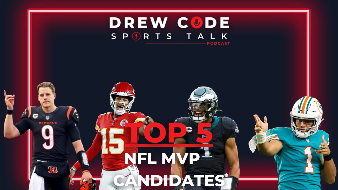 Top 5 NFL MVP Candidates!! YouTube