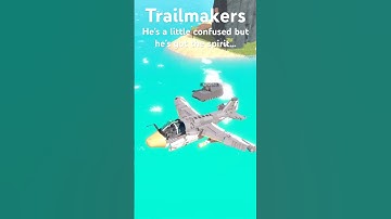 Trailmakers - not the usual wingman…#trailmakers #funny #memes #tank #tutorial #plane #a6 #petebask