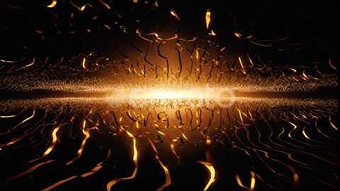 Gold Strings Background | Motion Graphics - Envato elements