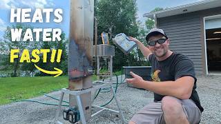 This Waste Oil Heater Is a Beast!