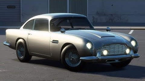 Need for Speed: Payback-Race Specs (Aston Martin DB5 Coupe)