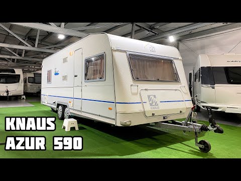 Европейский караван Knaus Azur 590 для большой семьи