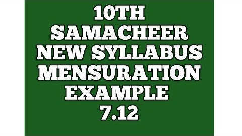 10th maths Example (7.12)