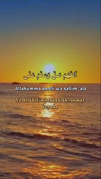 Sholawat Allahumma Sholli Wasallim Ala #shorts #sholawat #saadah