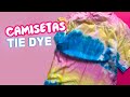 Como hacer camisetas tie dye en casa - PASO A PASO EN 3 MINUTOS