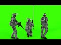 FX Guru Commandos On Green Screen