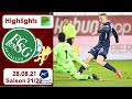 Highlights: FC St.Gallen vs FC Zürich (28.08.21)