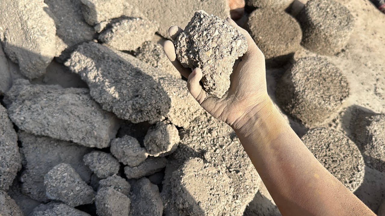 New crumbling vlog with crumbling 🔥bombastic texture super dusty black sand 🤩