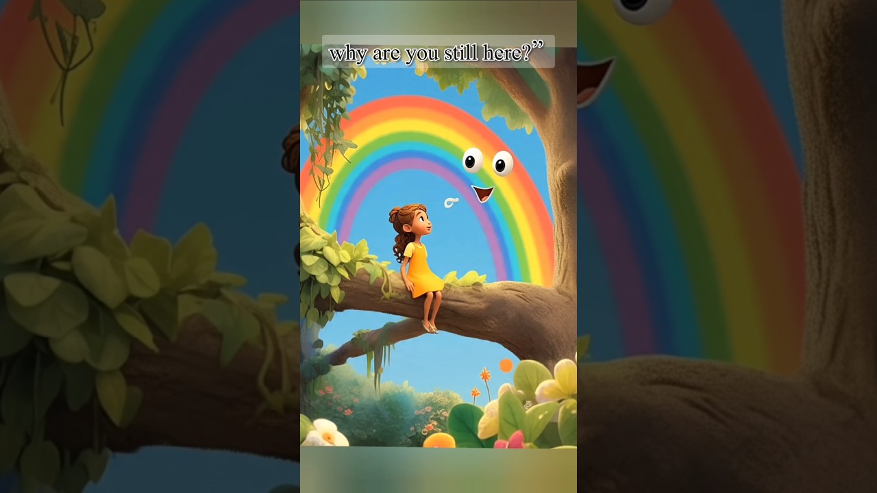 🌈✨ The Rainbow That Got Stuck! ✨🌈 