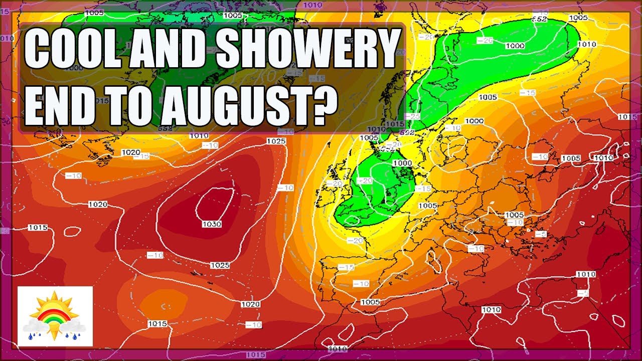 Ten Day Forecast: Cool And Showery End To August? - YouTube