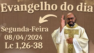 EVANGELHO DO DIA – 08/04/2024 - HOMILIA DIÁRIA – LITURGIA DE HOJE - EVANGELHO DE HOJE -PADRE GUSTAVO