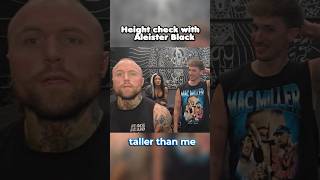 Ellum vs Aleister Black Height