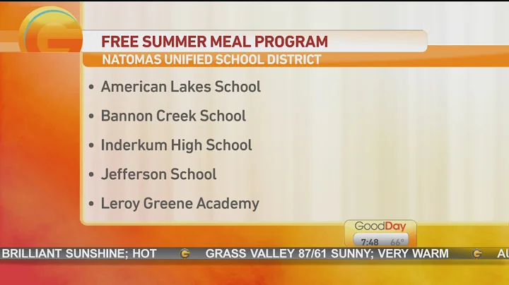 Free Summer Meals