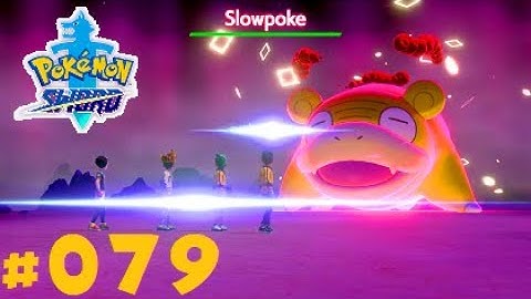 Pokemon Sword Shiny Dynamax Galarian Slowpoke Raid & Catch