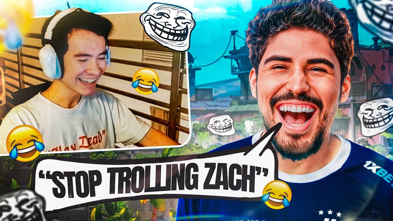 I Couldn't Stop TROLLING aspas 😂 | zekken