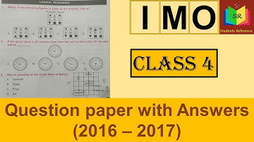 IMO Class 4 Question paper(2016 - 2017) / Mathsolympiadclass4questionpaper2016 / Students Reference.