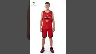 #Takerlama Magma 12 Jersey GOAT Mane Attraction Red Basketball Team Outfit Men Kids Takerlama