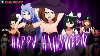 Happy Halloween! 🍭 My Hero Academia 👻  Animación 🎃