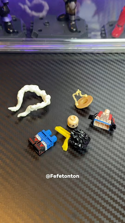 Minifigure one piece luffy gear 4 #mainan #onepiece