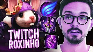 Thumbnail for A BUILD ROXA DO TWITCH ME PARECE UM VERDADEIRO DESAFIO!