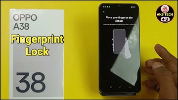 How To Set Fingerprint Lock in Oppo A38 | Oppo A38 में Finger Lock कैसे लगायें