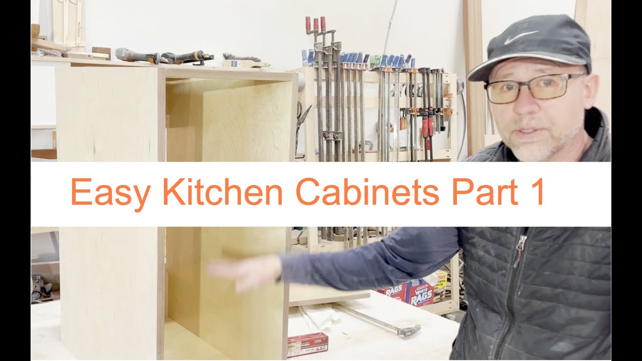 How to make kitchen cabinets Part 1 - YouTube