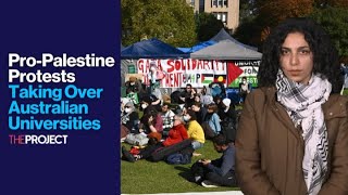 ProPalestine Protests Taking Over Australian Universities