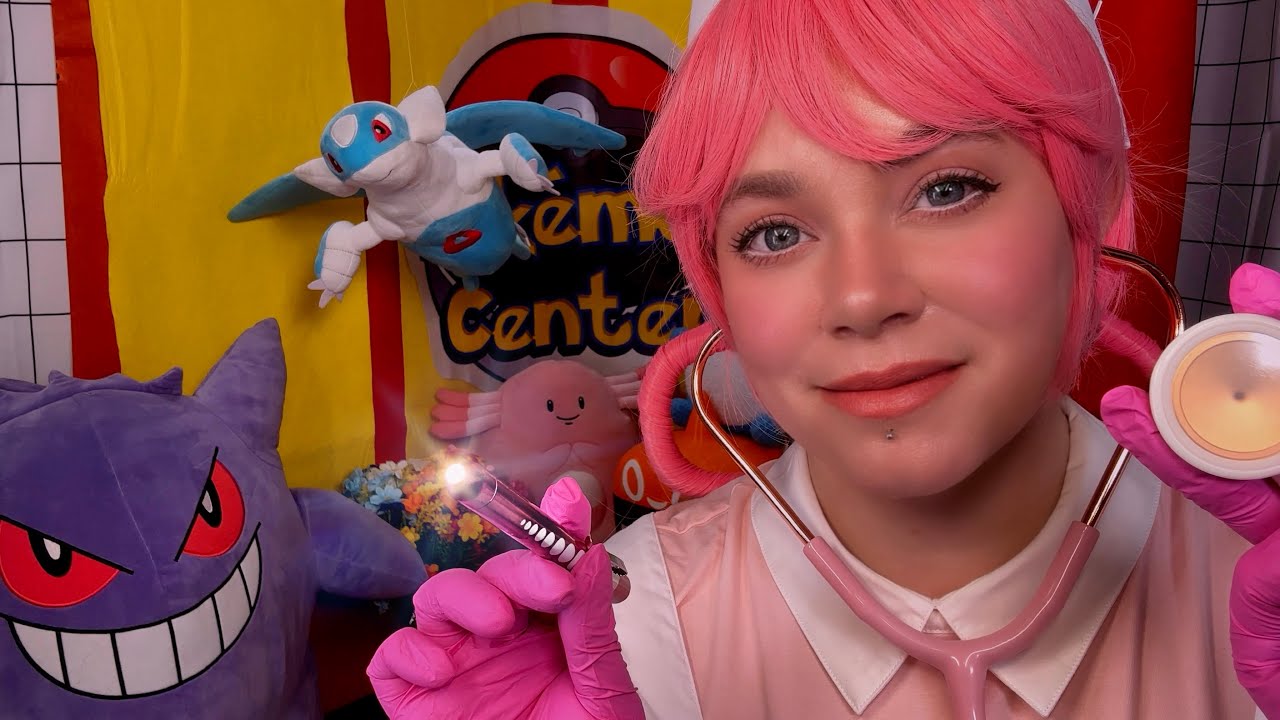 ASMR Full Body Nurse Exam & Ear Cleaning! | Medical Roleplay