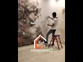 ورق حائط 3d شركة أحفاد سعد للديكور 