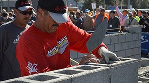2015 MCAA Fastest Trowel on the Block