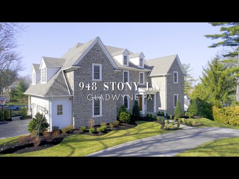 948 Stony Ln, Gladwyne, PA home video tour