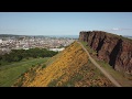 Flying around the Crags : Edinburgh