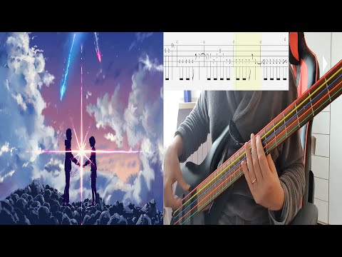 Radwimps - Zenzenzense - Bass Cover With Tab