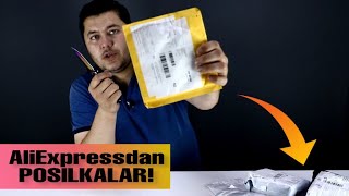 AliExpressdan kelgan ko'p posilkalar