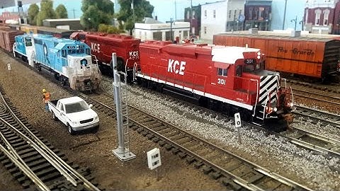 HO Scale OPS: Elm Creek, switching with the Rock Island